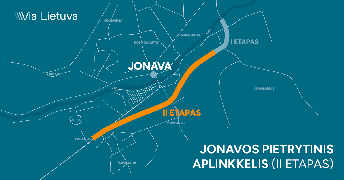 Valstybinės reikšmės magistralinio kelio A6 (Kaunas–Zarasai–Daugpilis, rajoninių kelių Nr.1508 Aleksandrinė–Šveicarija ir Nr. 1519 Jonava–Meškoniai rekonstravimas ir Jonavos pietrytinio aplinkkelio nauja statyba (II etapas)