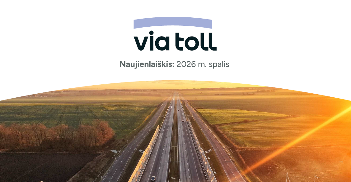 „Via Toll“ projekto spalio mėn. naujienlaiškis